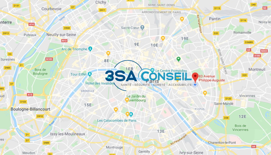 Plan adresse 3SA CONSEIL